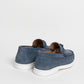 Mocassino Seaside in camoscio con ciondolo - Denim