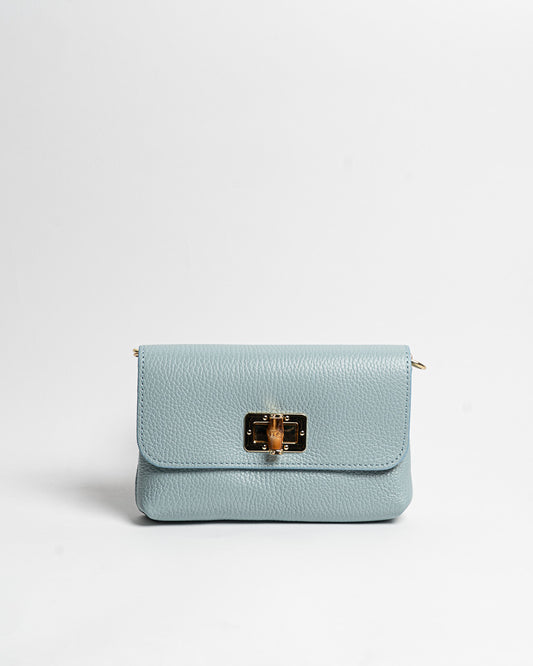 Borsa Bamboo - Celeste