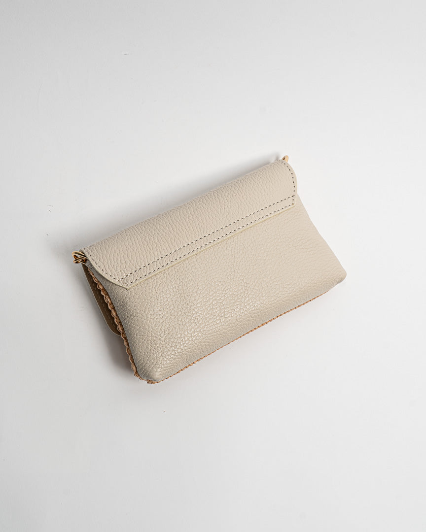 Borsa Bamboo Rafia - Beige