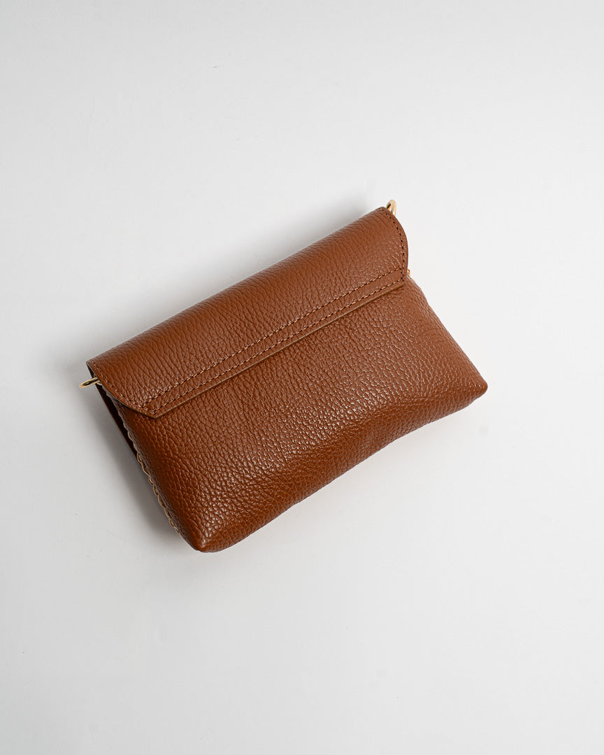 Borsa Bamboo Rafia - Cuoio