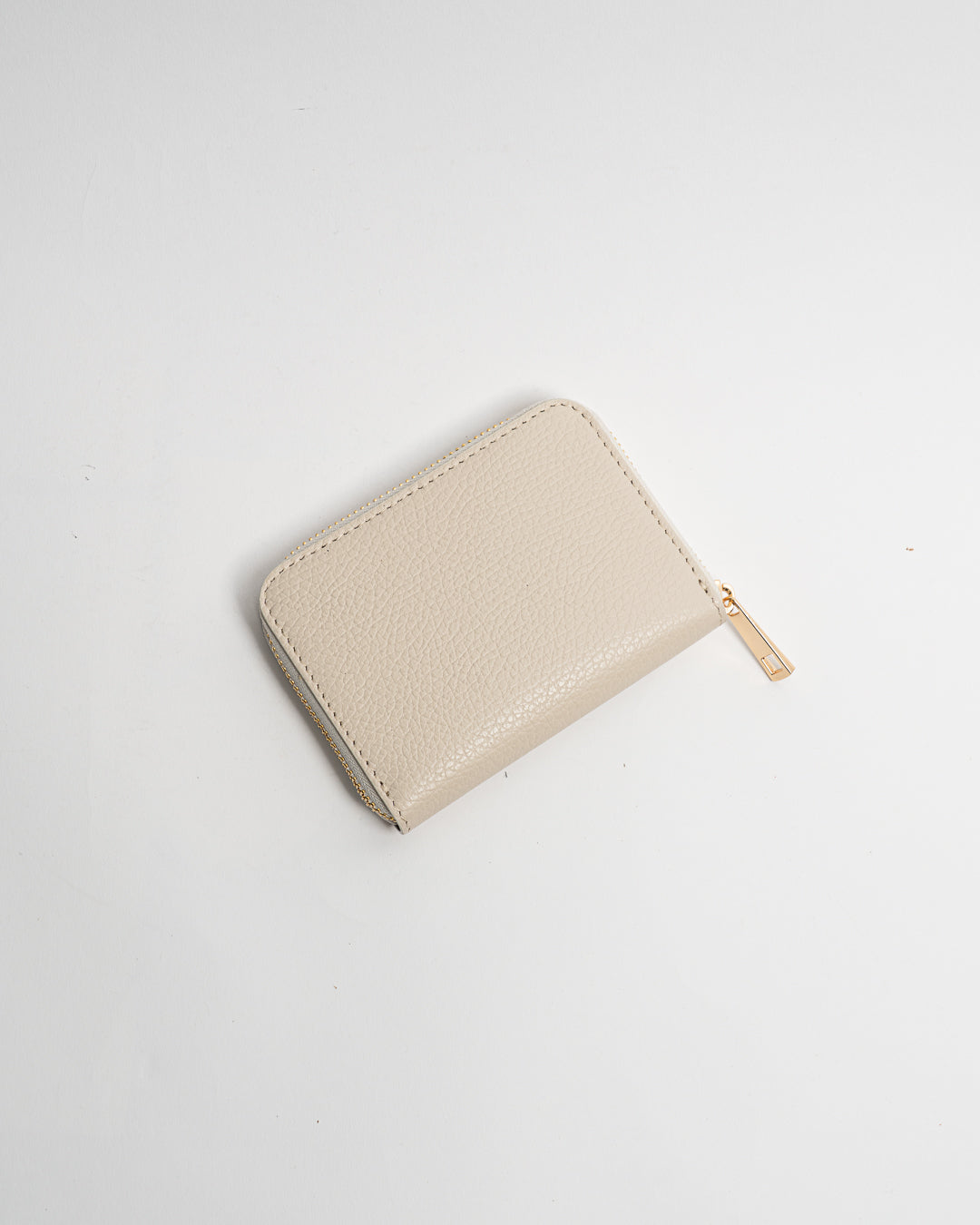 Portafoglio zip - Beige
