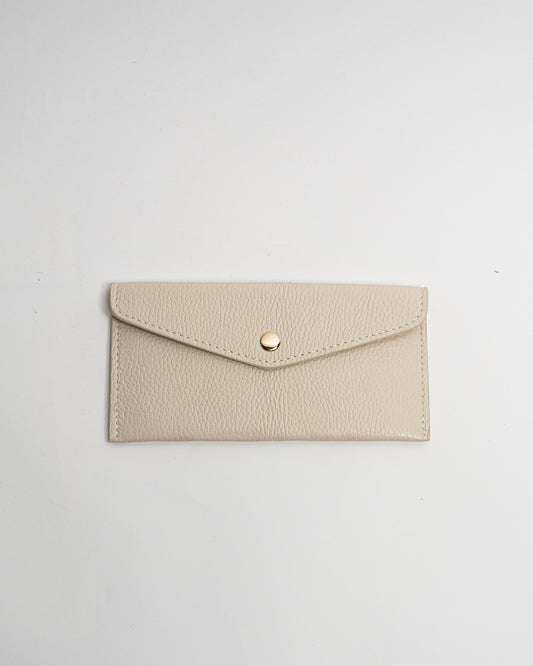 Portafoglio rettangolare - Beige