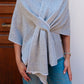 Poncho grigio