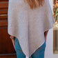 Poncho grigio