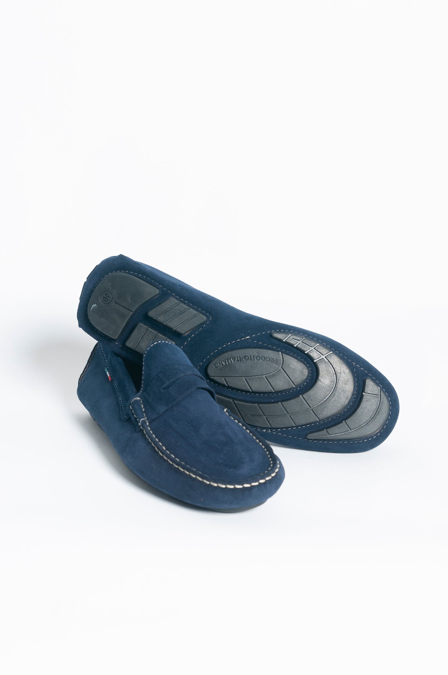 Mocassino basic bocca di leone - Blu navy