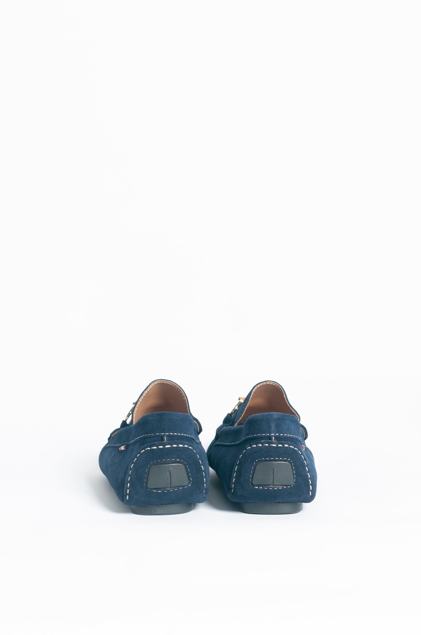 Mocassino basic fibbia bamboo - Blu