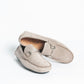 Mocassino basic fibbia regolare - Tortora