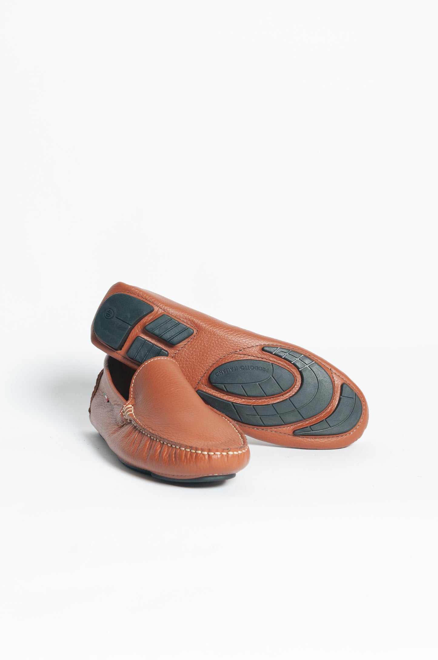 Mocassino basic pelle - Cuoio