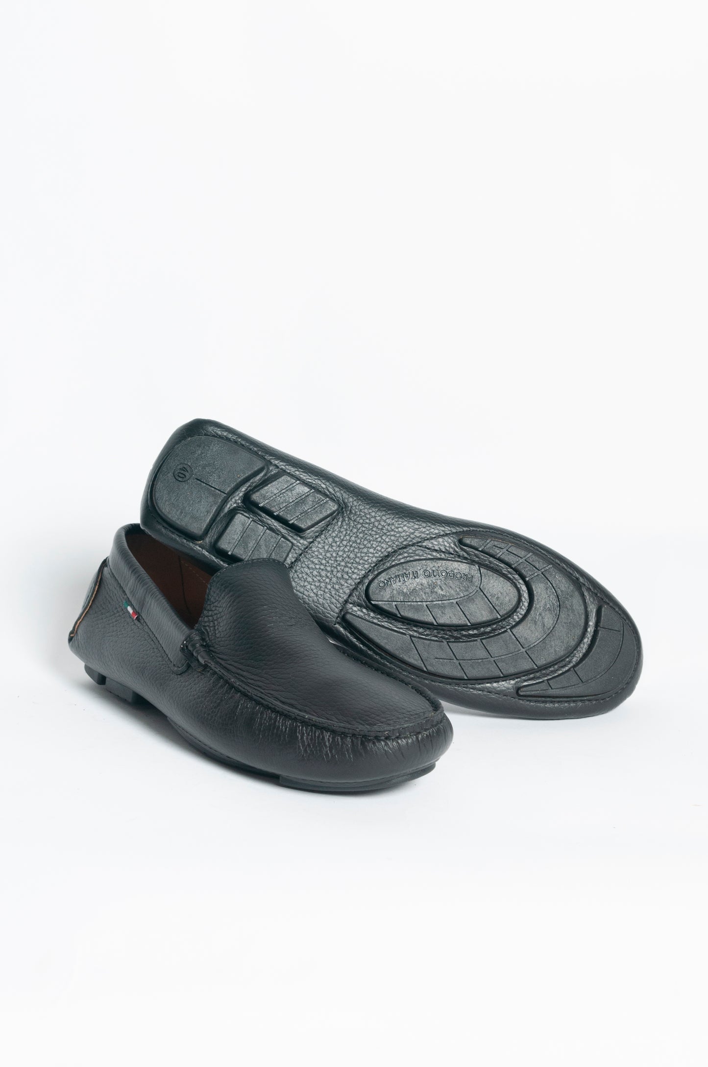 Mocassino basic pelle - Nero