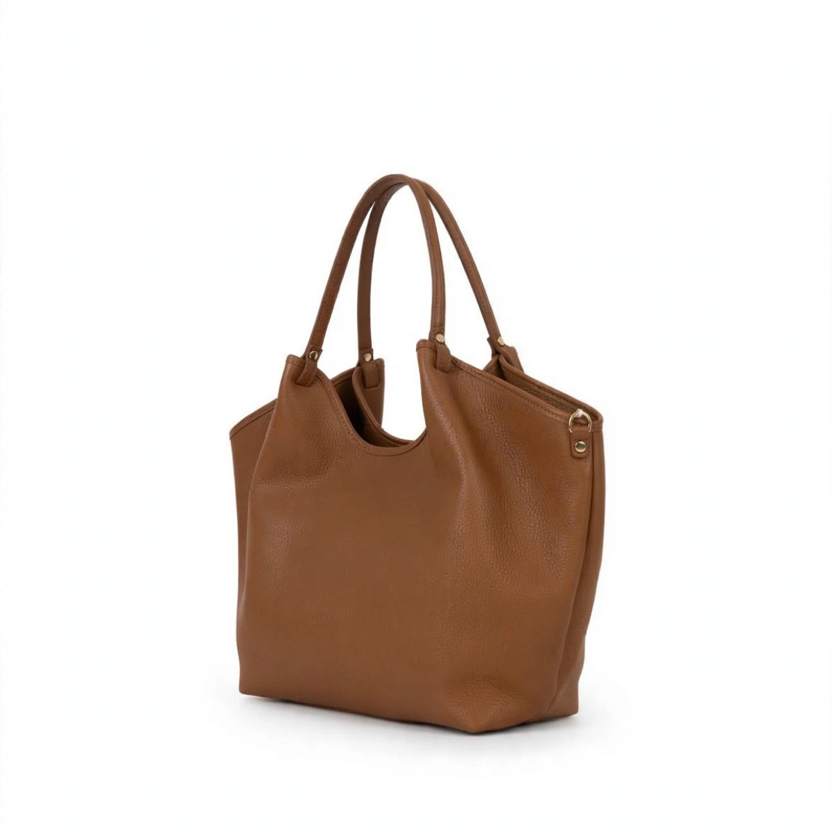 Borsa Jenny in pelle - Cuoio