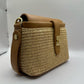 Borsa mini rafia - Cuoio