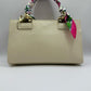 Borsa Mini Kelly foulard - Beige