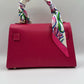 Borsa Mini K foulard - Fucsia