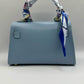 Borsa Mini K foulard - Celeste