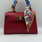 Borsa Mini K foulard - Rosso