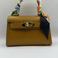 Borsa Mini K foulard - Senape