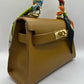 Borsa Mini K foulard - Senape