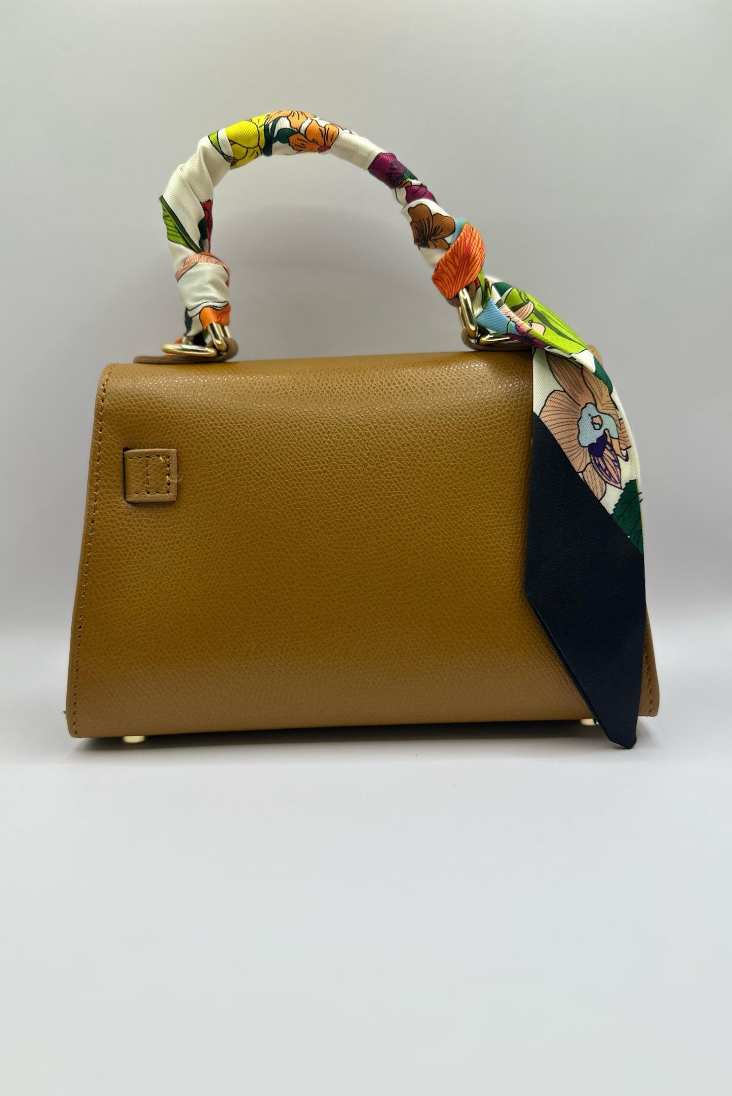 Borsa Mini K foulard - Senape