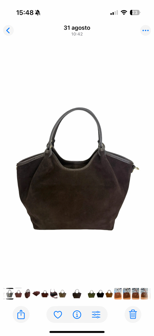 Borsa Jenny testa moro
