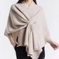 Poncho beige