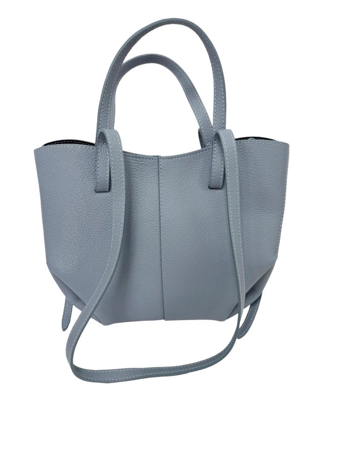 Borsa Cindy media - Celeste